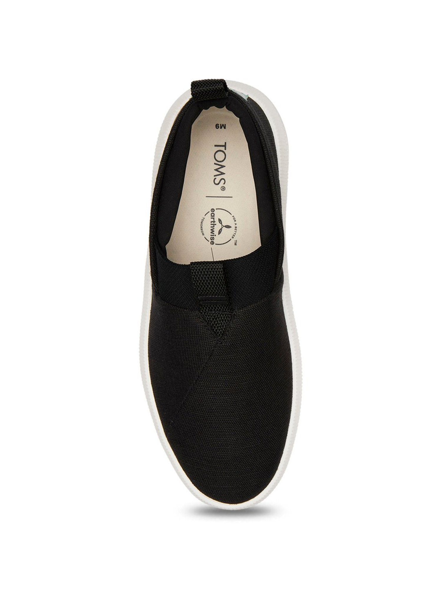 Toms Men's Alpargata Rover Black Plimsolls