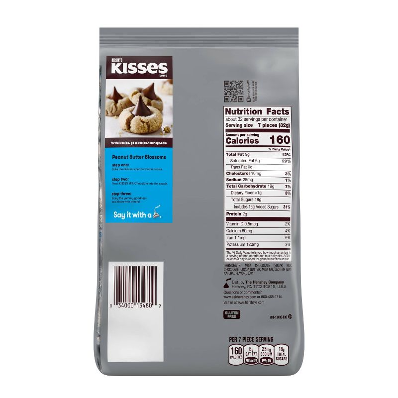 Hershey's Milk Chocolate Kisses - 35.8oz