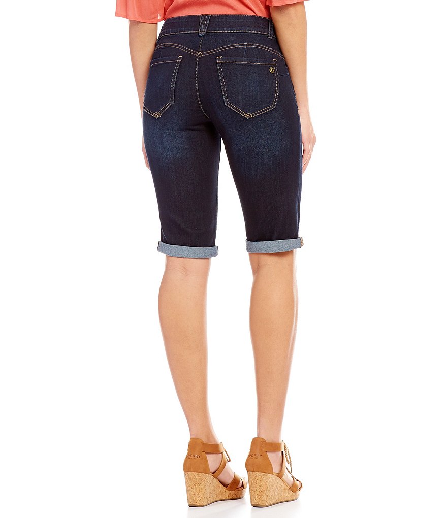 Democracy #double;AB#double; Solution Roll-Cuff Bermuda Shorts