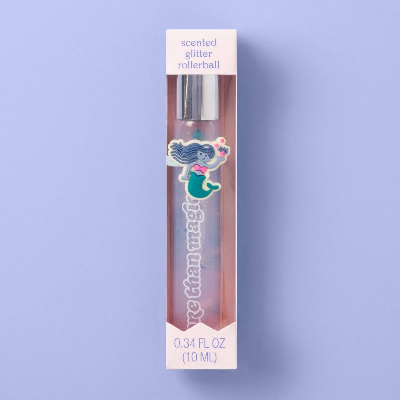 Scented Glitter Rollerball Lemonade Berry Bliss - 0.34 fl oz - More Than Magic™