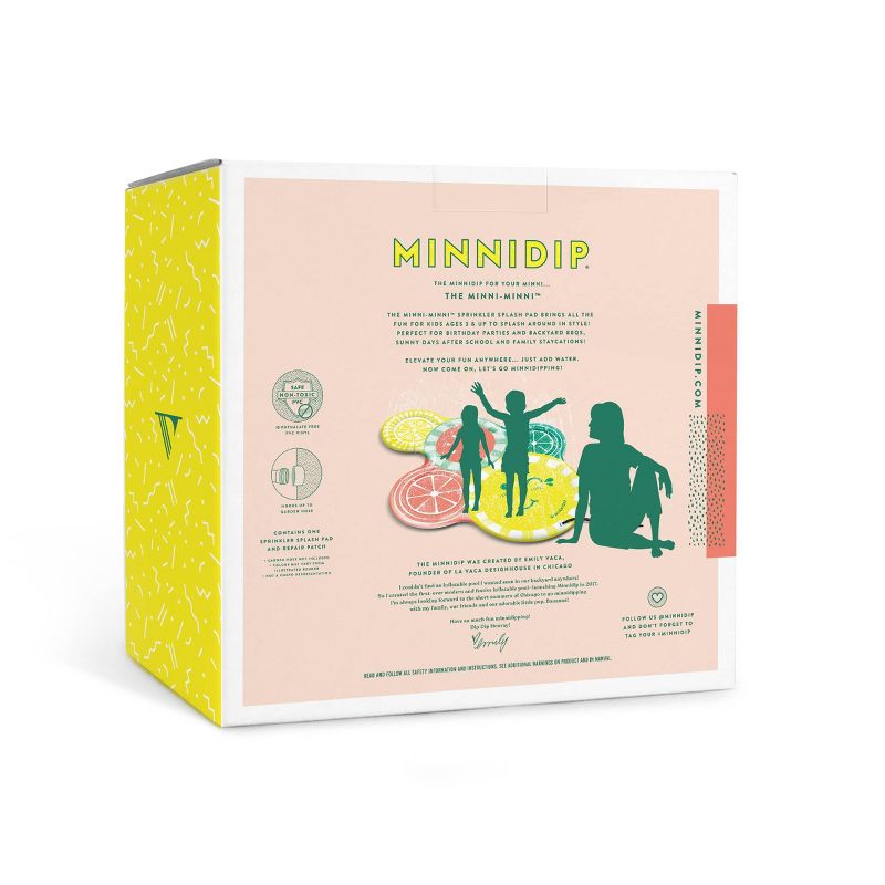 Minnidip Fruit Slice Splash Pad Sprinkler