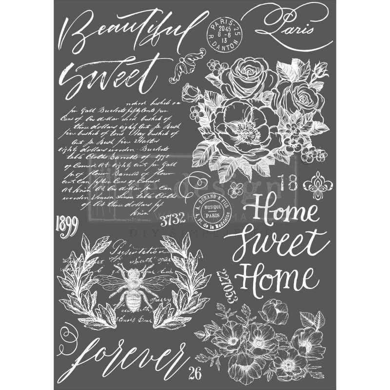 Prima Re-Design Decor Transfer-Beautiful Home 24"X34"