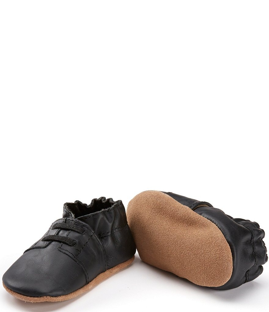 Robeez Baby Kids' Newborn-24 Months Non-Slip Suede-Sole Crib Shoes (Infant)