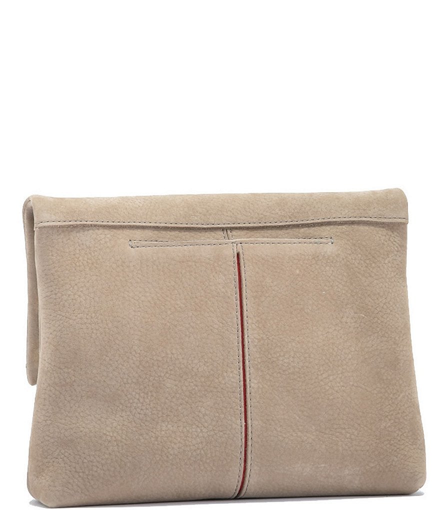 Hammitt VIP Studded Leather Fold-Over Zip Flap Medium Crossbody Bag