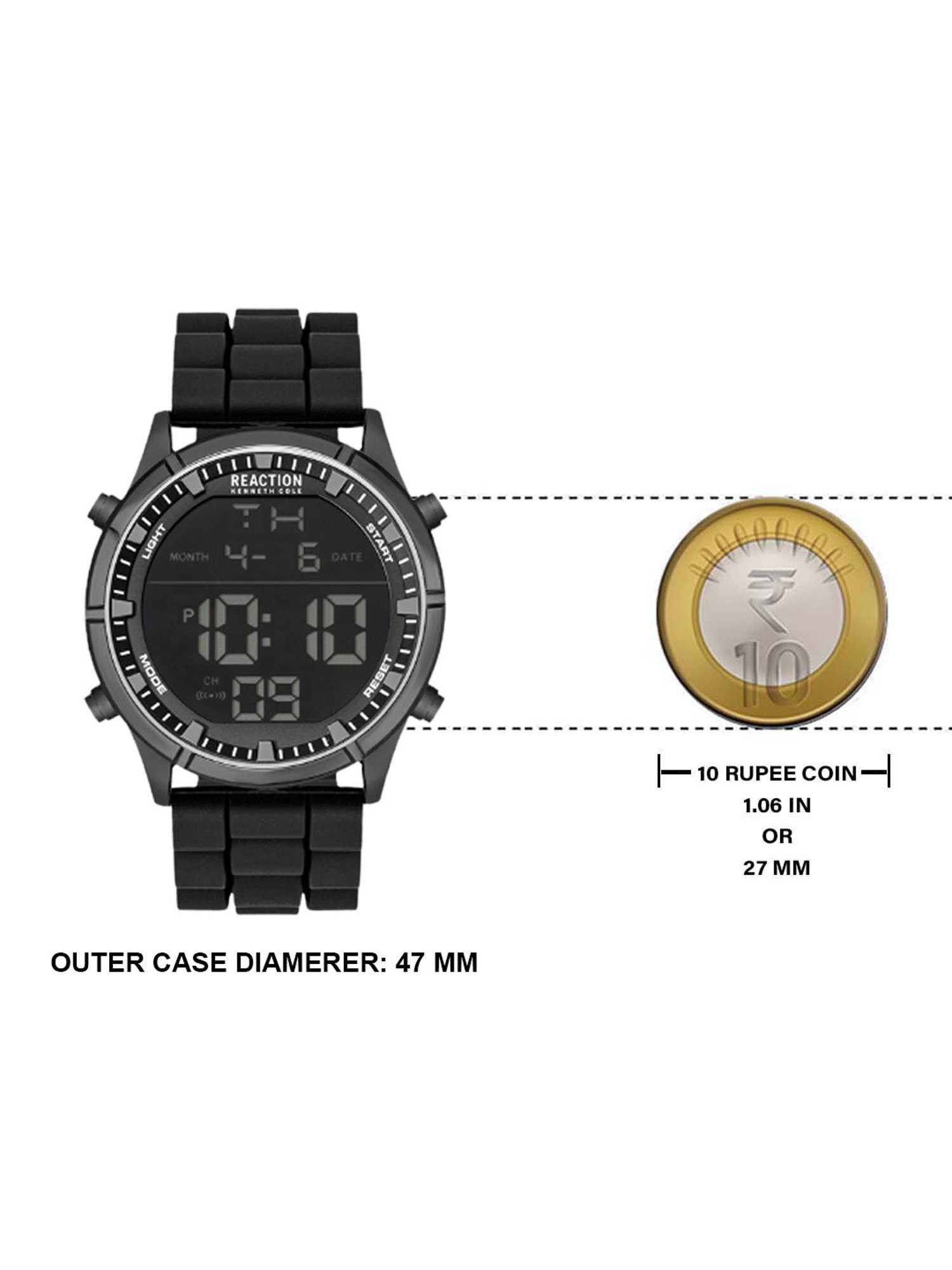 Reaction Kenneth Cole KRWGP2191103 Nord Chronograph Watch for Men