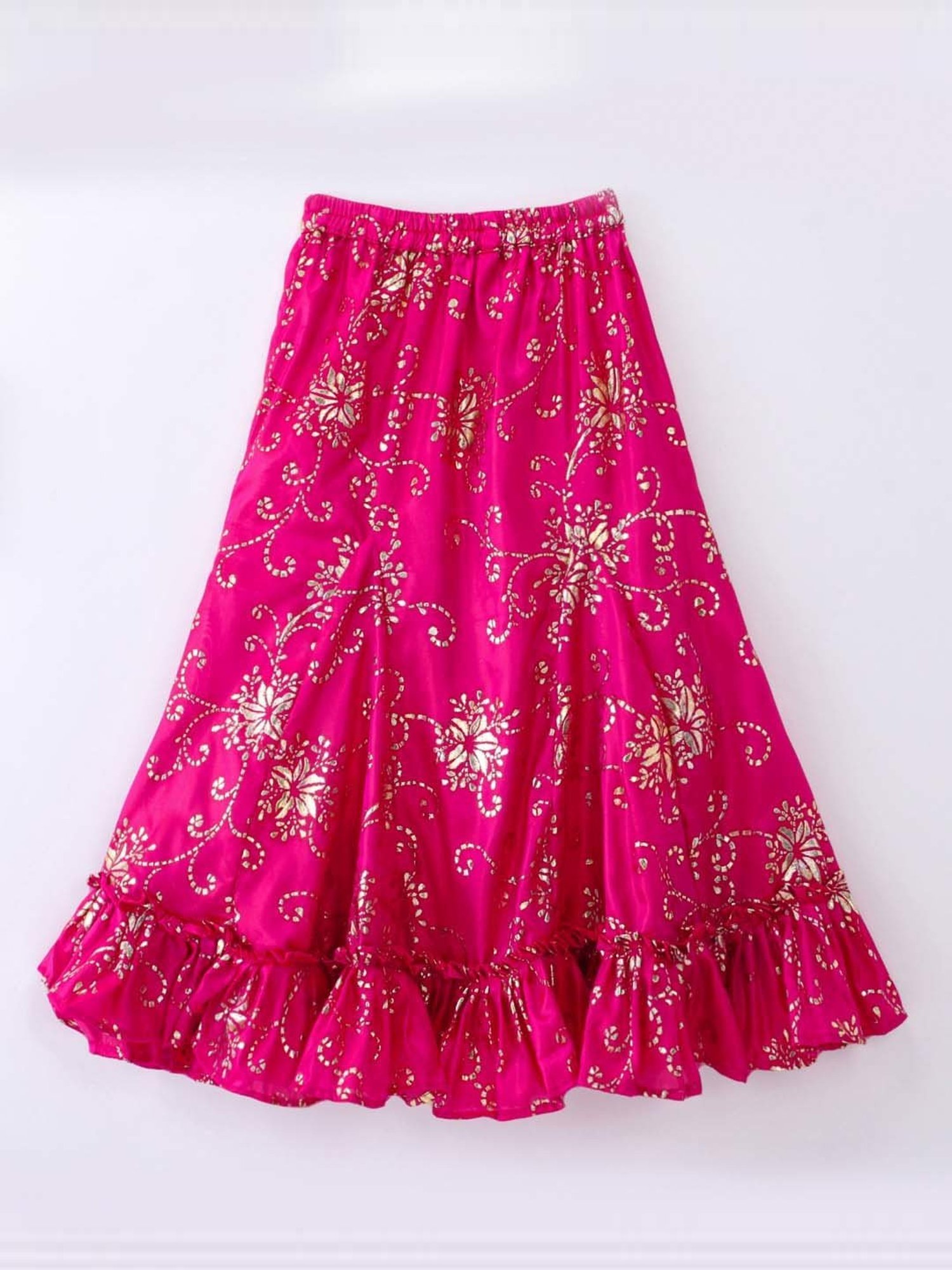 TWISHA Kids Blue & Pink Embroidered Top Set