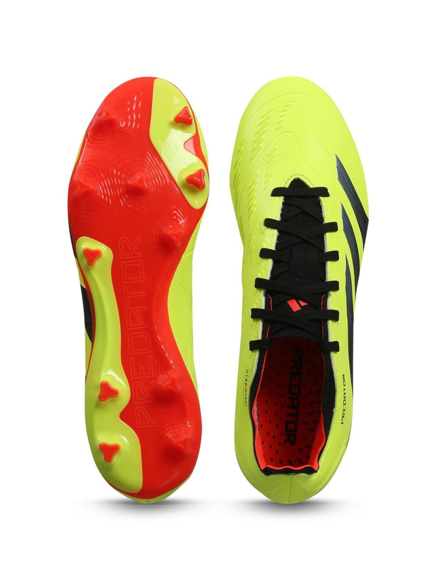 Adidas Men's PREDATOR LEAGUE L FG Yellow Football Shoes