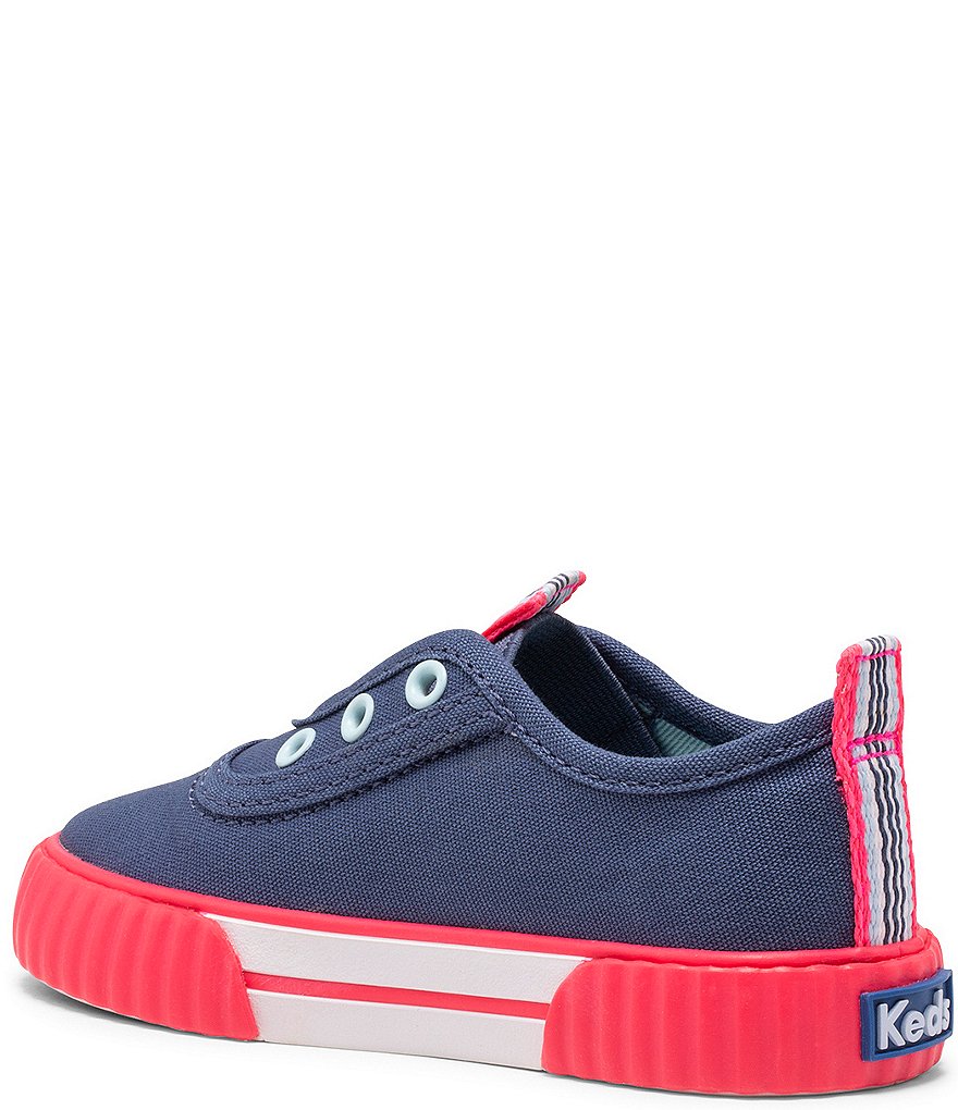 Keds Girls' Topkick Washable Canvas Slip-On Sneakers (Infant)