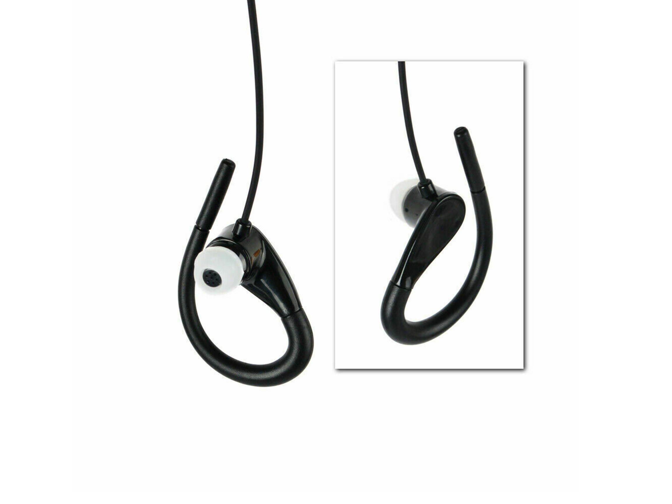 HYS C Shape Earpiece  For Baofeng UV-5R Series 666S 888S Kenwood Two Way Radio