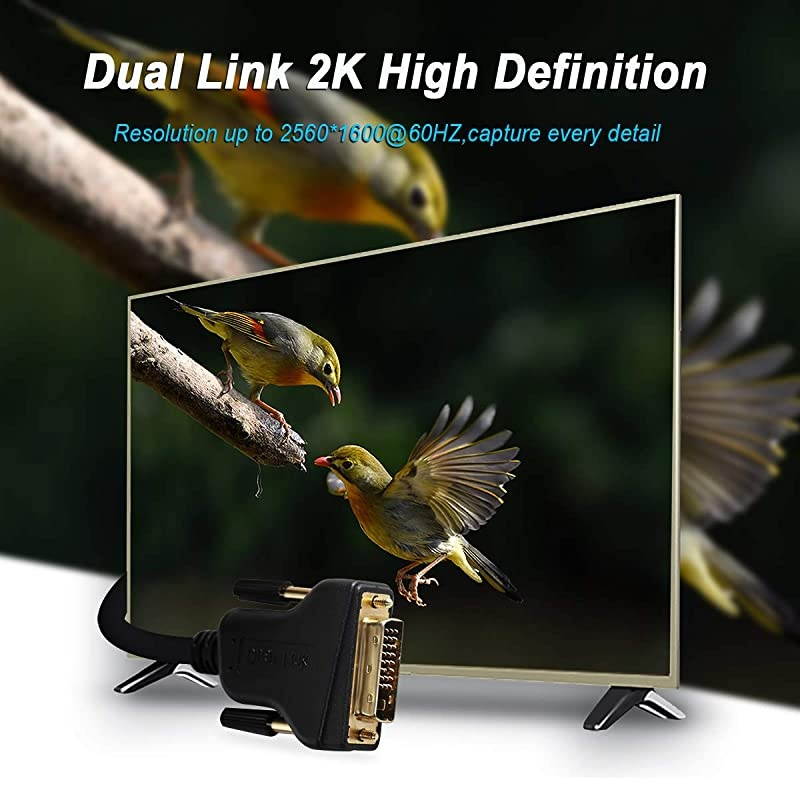 DVI to DVI Cable  DVID to DVID Dual Link 15 Feet Cable