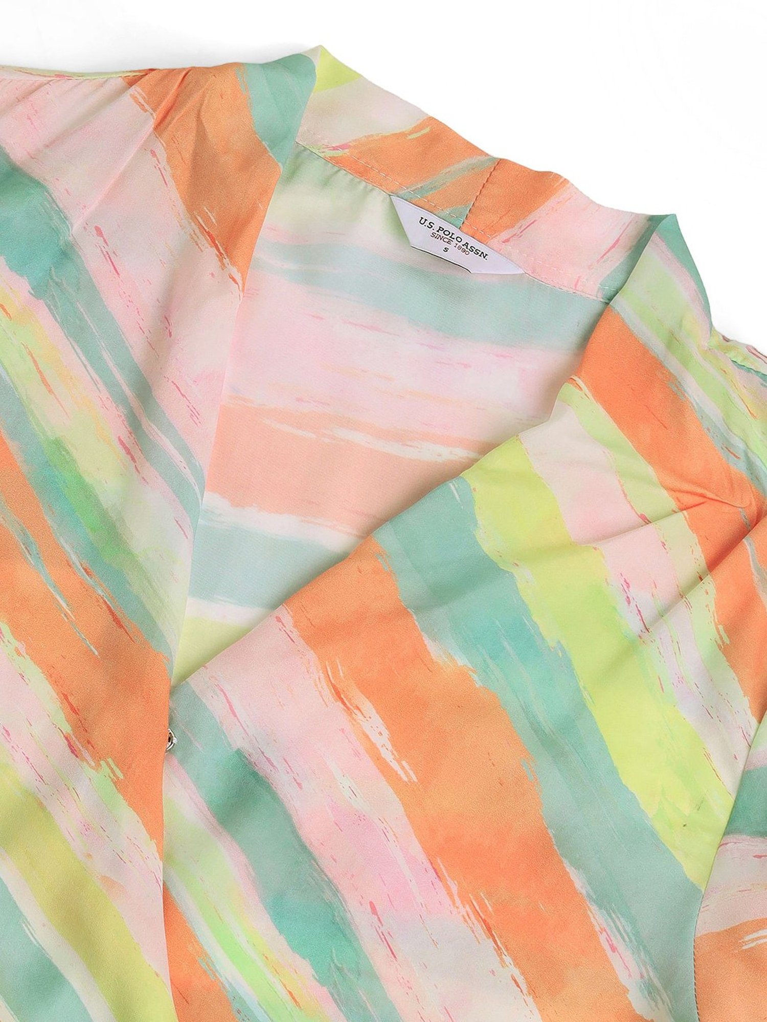 U.S. Polo Assn. Multicolor Printed Top