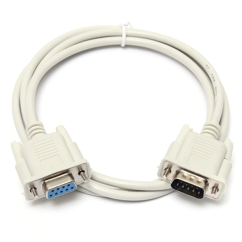 1.5M Serial RS232 9-Pin Male To Female DB9 9 Pin PC Converter Extension Cable