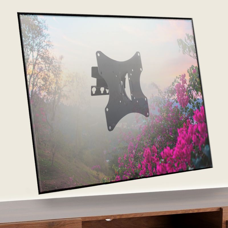 Black Adjustable Tilt/Tilting Wall Mount Bracket for Panasonic Viera TC-P50ST30/TCP50ST30 50" inch Plasma HDTV TV/Television