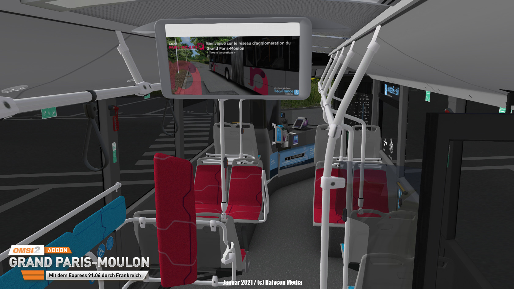 OMSI 2 Add-On E-Bus Hamburg  [Online Game Code]