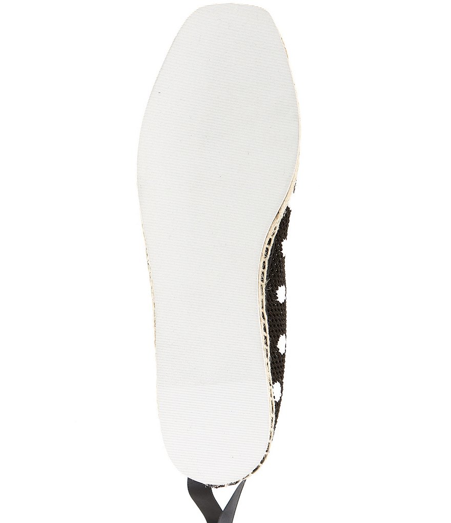 kate spade new york Knottingham Dot Knit Ballet Espadrilles