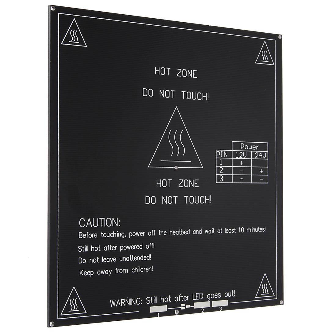 MK3 DualPower Aluminum Board PCB Heat Bed Heatbed RepRap Mendel Prusa 3D Printer