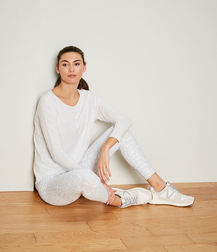 Kinesis High Rise Leopard Print 7/8 Leggings