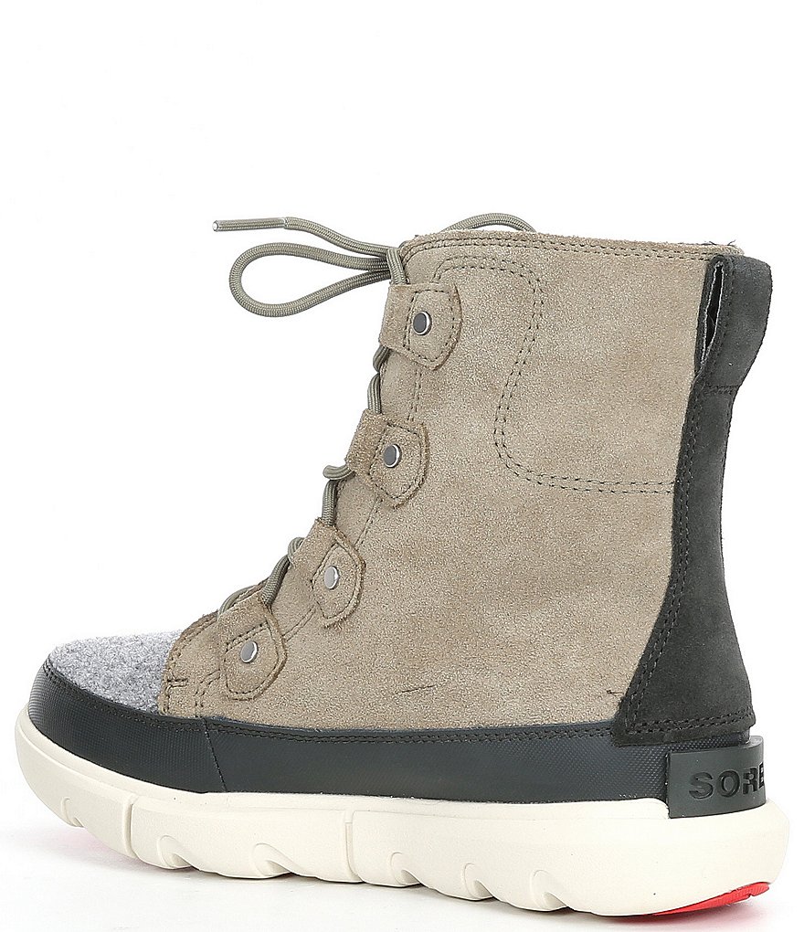 Sorel Explorer II Joan Waterproof Lace-Up Booties