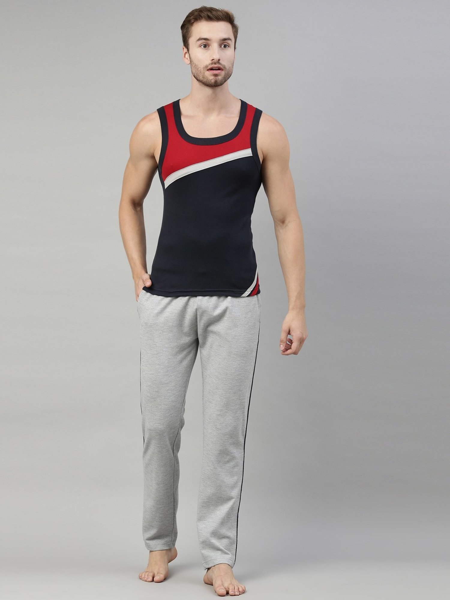 Dixcy Scott Originals Multi Cotton Regular Fit Vest - Pack Of 2