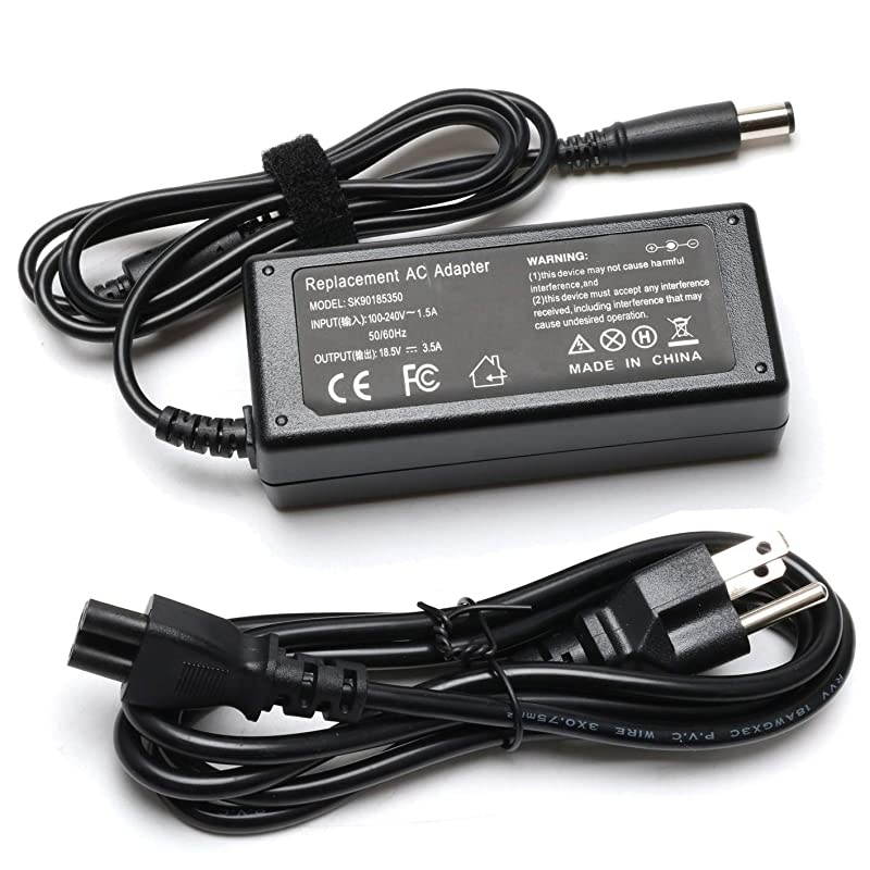 AC Adapter Laptop Charger for HP 608425002 G42 G50 G56 G60 G61 G62 G70 G71 G72 Notebook Charger 20002D49WM G60235dx G60535dx G61511wm G62435dx G62355dx G70460us G71340us Power Supply Cord