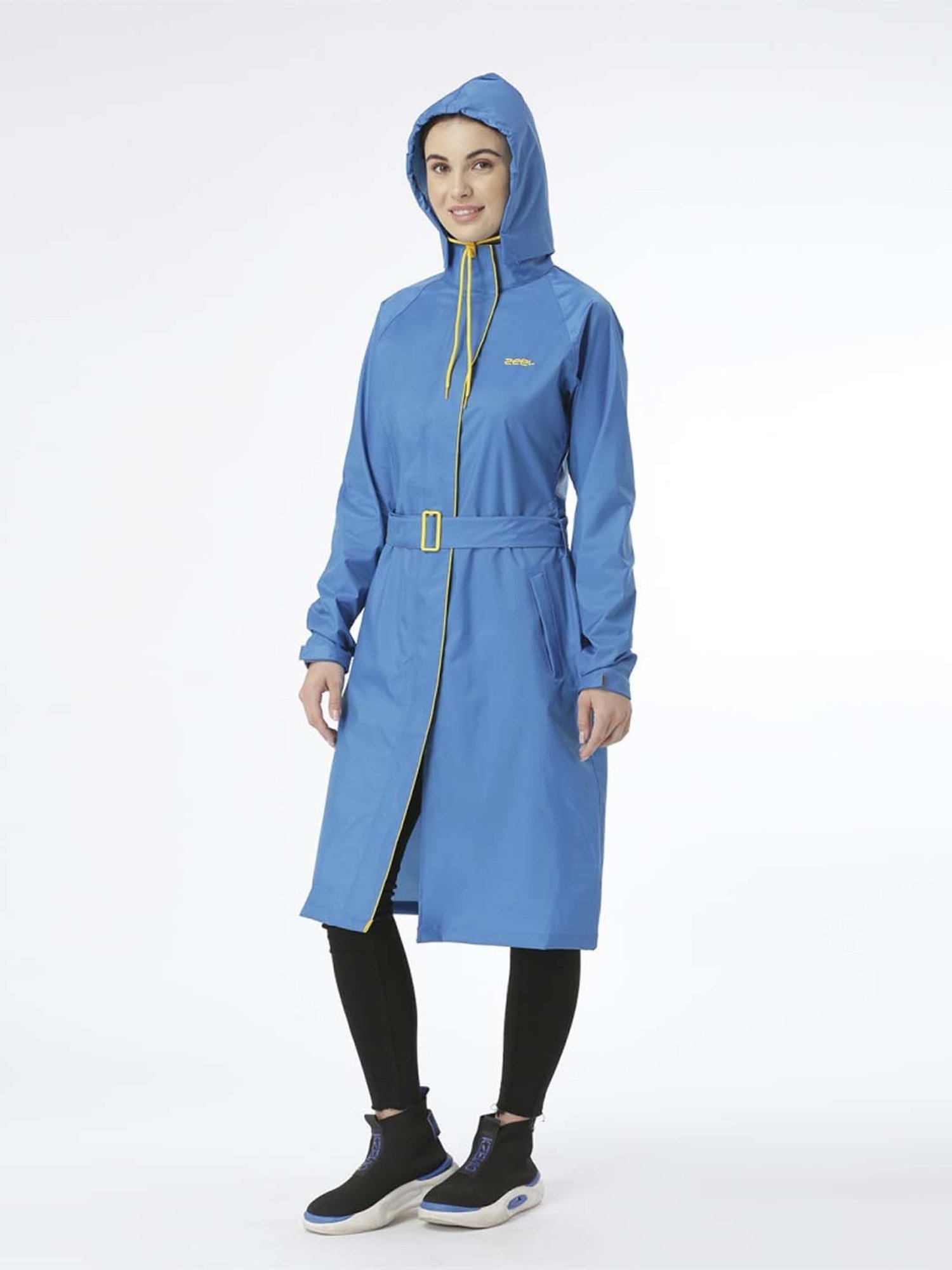Zeel Blue Regular Fit Rain Jacket