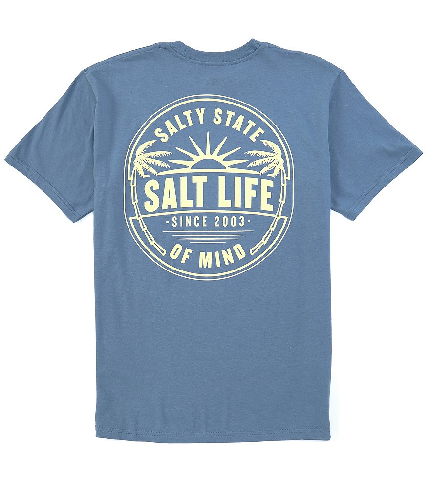 Salt Life Short-Sleeve Sunrise Palms Graphic T-Shirt