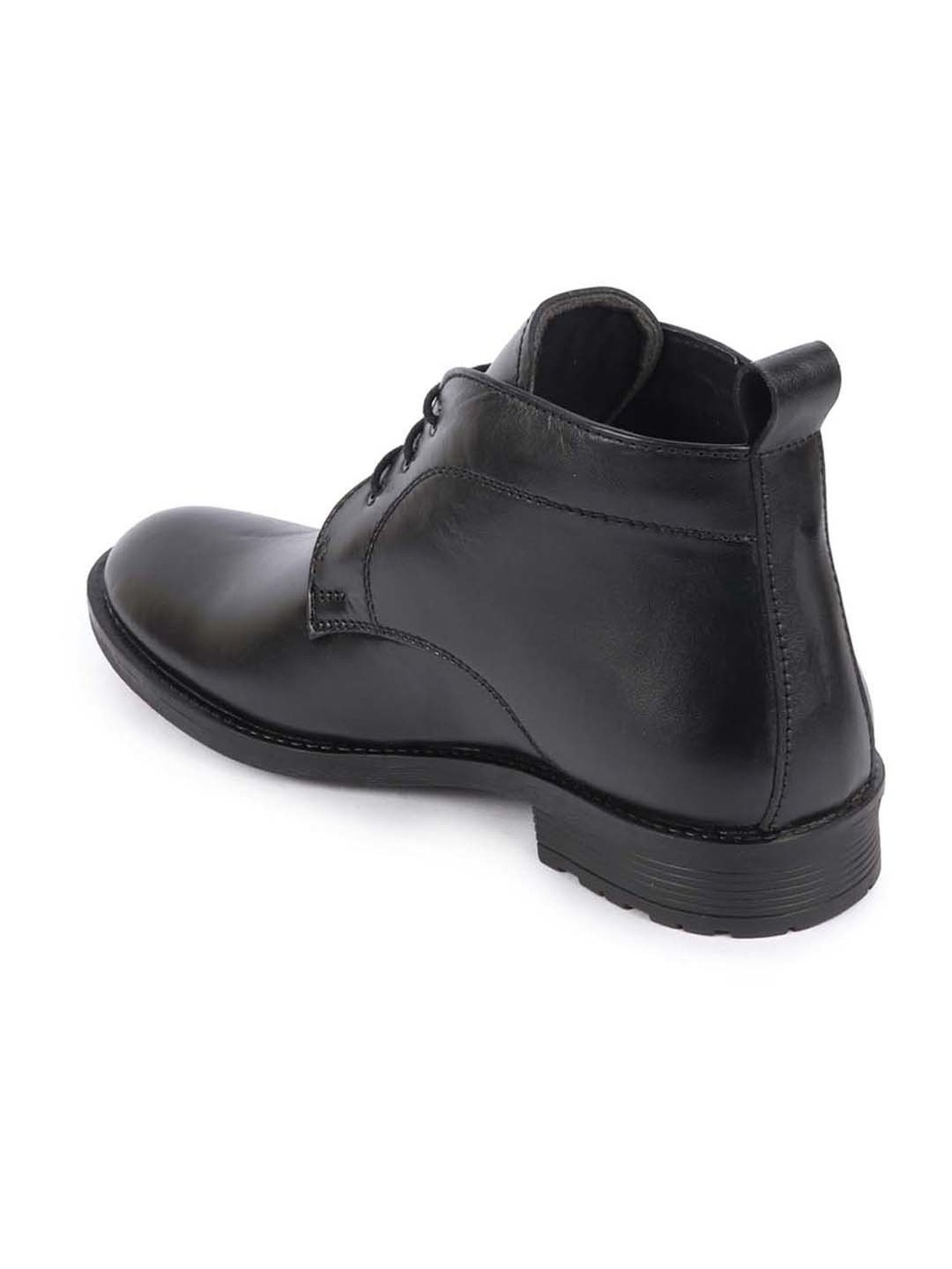 Fausto Men's Black Chukka Boots