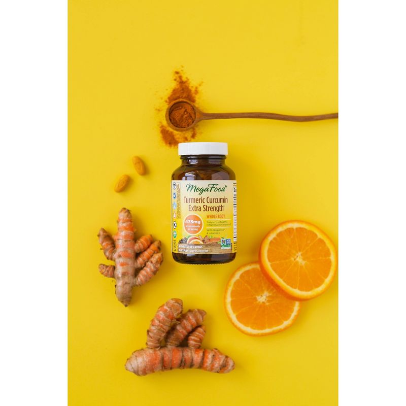 MegaFood Turmeric Strength Whole Body Vegan Tablets - 60ct