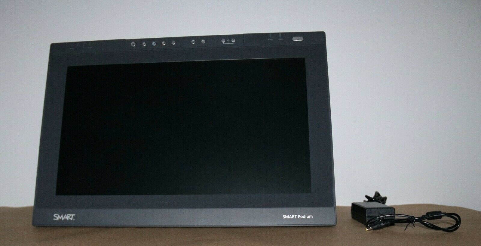 SMART Podium Interactive Display ID422W 22" w/ Stand & Pwr Supply.No Stylus Pen