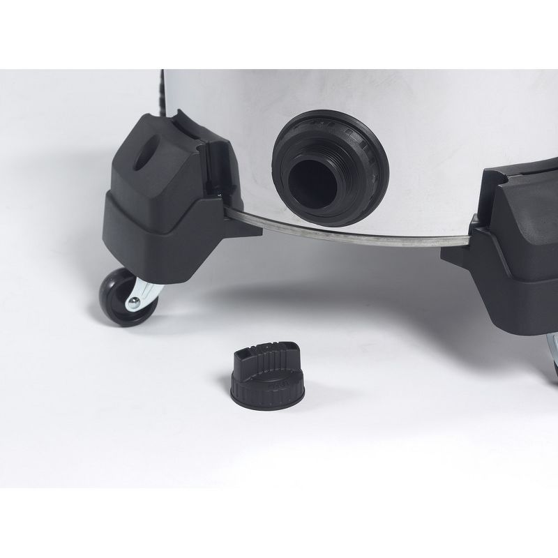 PORTER-CABLE PCX18301-4B 4 Gallon 4Hp Wet/Dry Vacuum, Stainless Steel (Certified Refurbished)