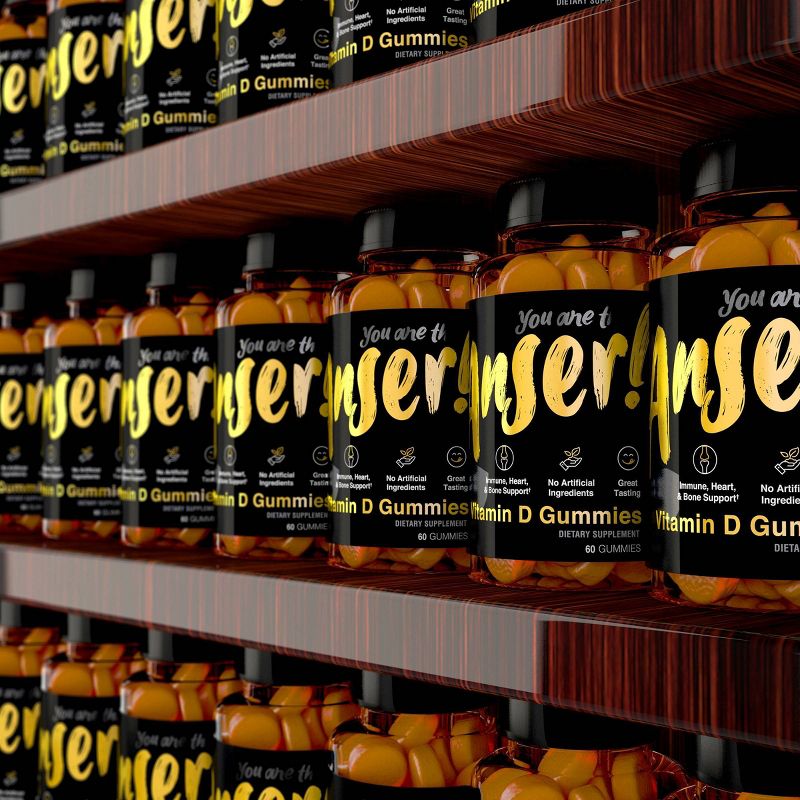 Anser! Vitamin D Gummies - 60ct