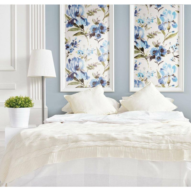 RoomMates Iris Peel & Stick Wallpaper