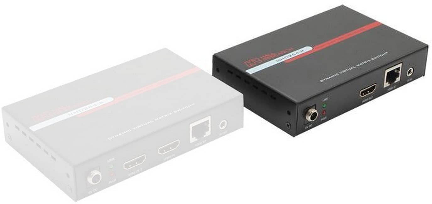 Hall Research HHD264-R-PD | HDMI Over LAN Receiver with PoE