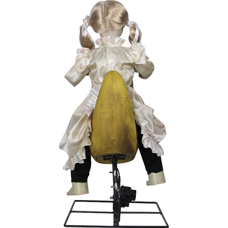 Rocking Ducky Doll Animated Halloween Decorative Holiday Scene Prop