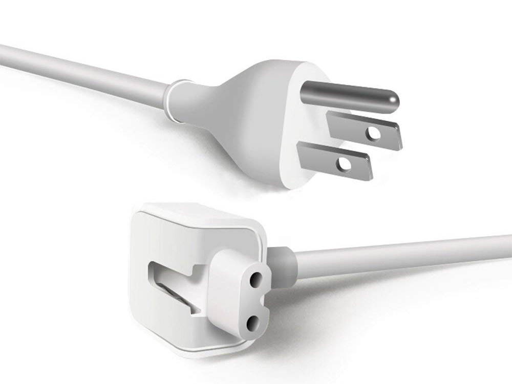 MacBook Pro Charger Extension Cable 6ft (1.8m, White) 45W 60W 65W 85W Power Adapter Extension Cord for Apple MacBook/Pro/Air US/CAN/MIX 3 Prong
