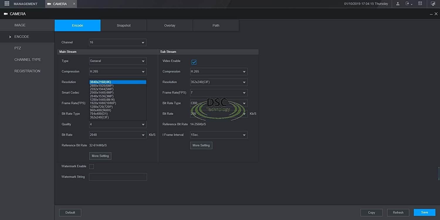 Penta-Brid XVR-X 16+8CH 4K 1U Digital Video Recorder Support HDCVI up to 4K, AHD/TVI(up to 5MP) CVBS/IP Video inputs 5-in-1 DVR NVR XVR