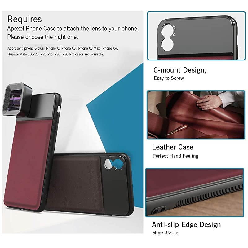 133x Mobile Anamorphic Lens Shot by Filmic App with The Horizontal Light Flare ONLY for iPhone Xs Max