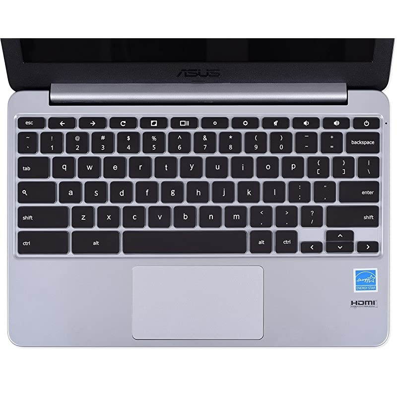 Keyboard Protector Cover Compatible ASUS ChromeBook C223NA C213SA C200 C200MA C201 C201PA C202SA 11.6-inch/ASUS ChromeBook 13 C300MA C300SA C301SA 13.3-inch ChromeBook Protective Skin, Clear