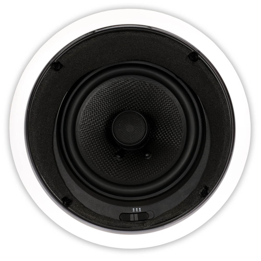 Theater Solutions TS65A In Ceiling 6.5" Angled Speakers Home Theater 8 Speaker Set