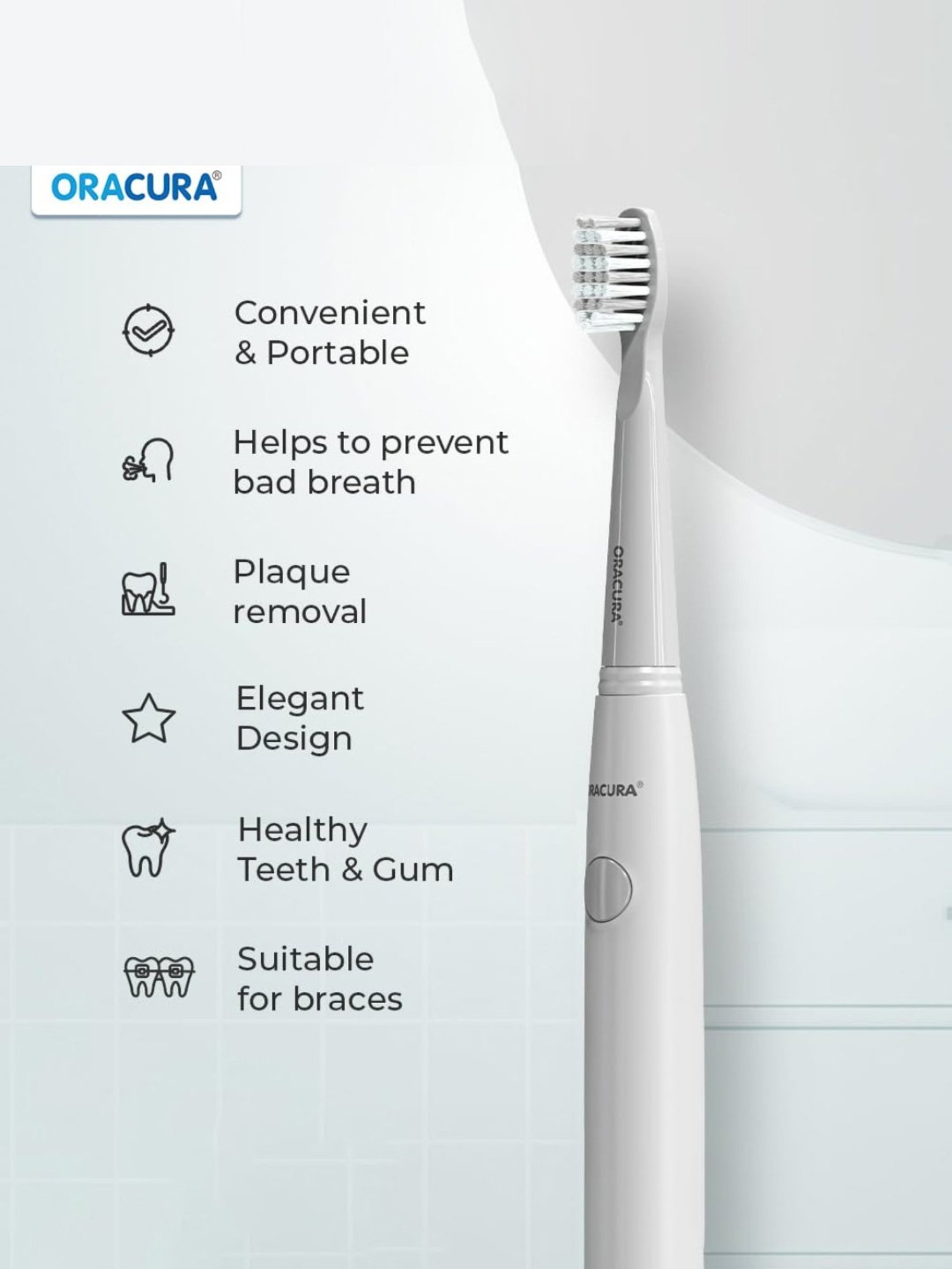 Protouch Teeth Whitening Pen for Men and Women (White)