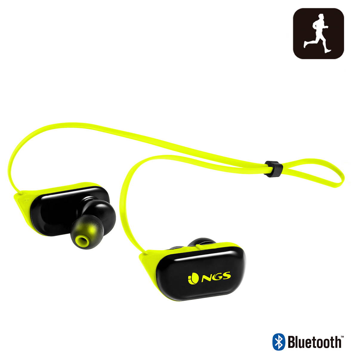 NGS Bluetooth Sport Headphones, Artica Ranger Edition Color Yellow Model ARTICARANGER