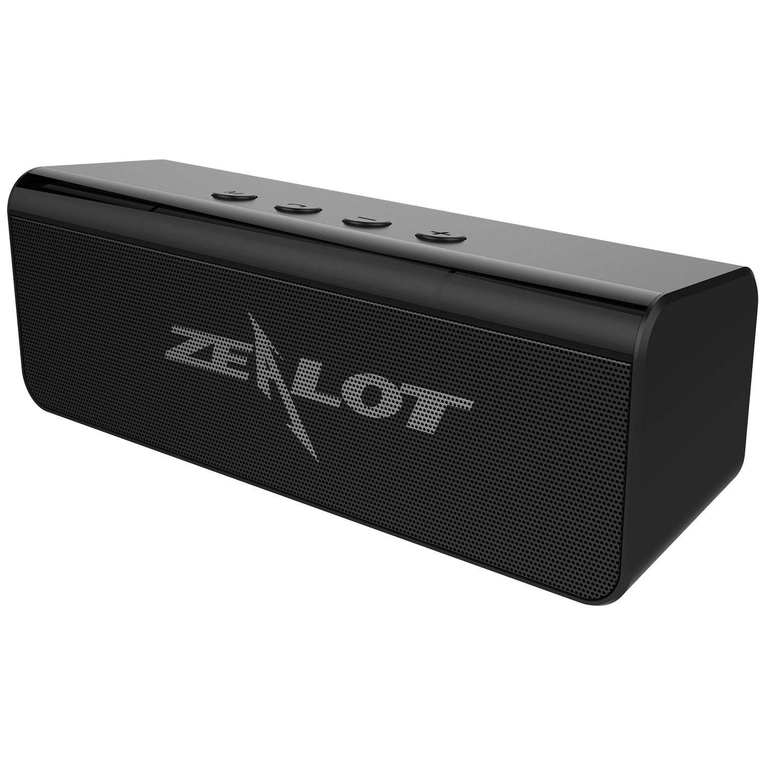 ZEALOT S31 Portable Bluetooth Speakers, Wireless Bluetooth Speaker with Loud Stereo Sound,Exceptional Bass Indoor/Outdoor 33 ft Bluetooth Range Built-in Mic,Perfect for Home, iPhone,Samsung(Red)