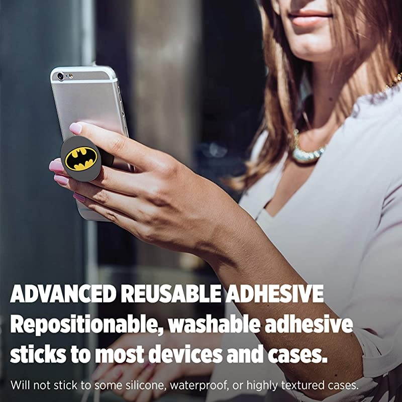 Collapsible Grip & Stand for Phones and Tablets - Batman Icon