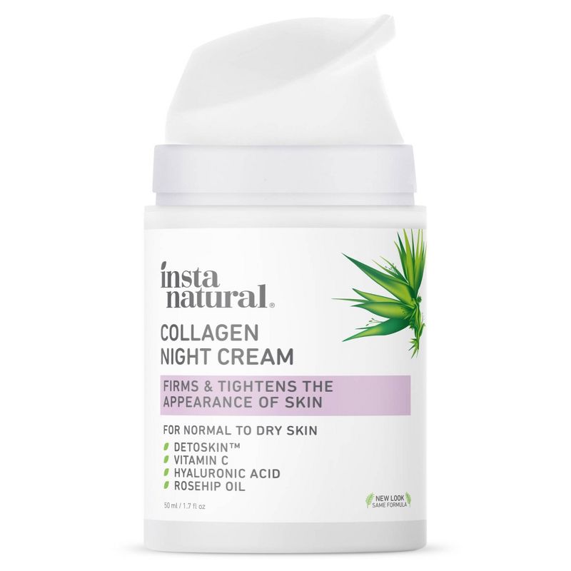 InstaNatural Collagen Night Moisturizer – 1.7 fl oz
