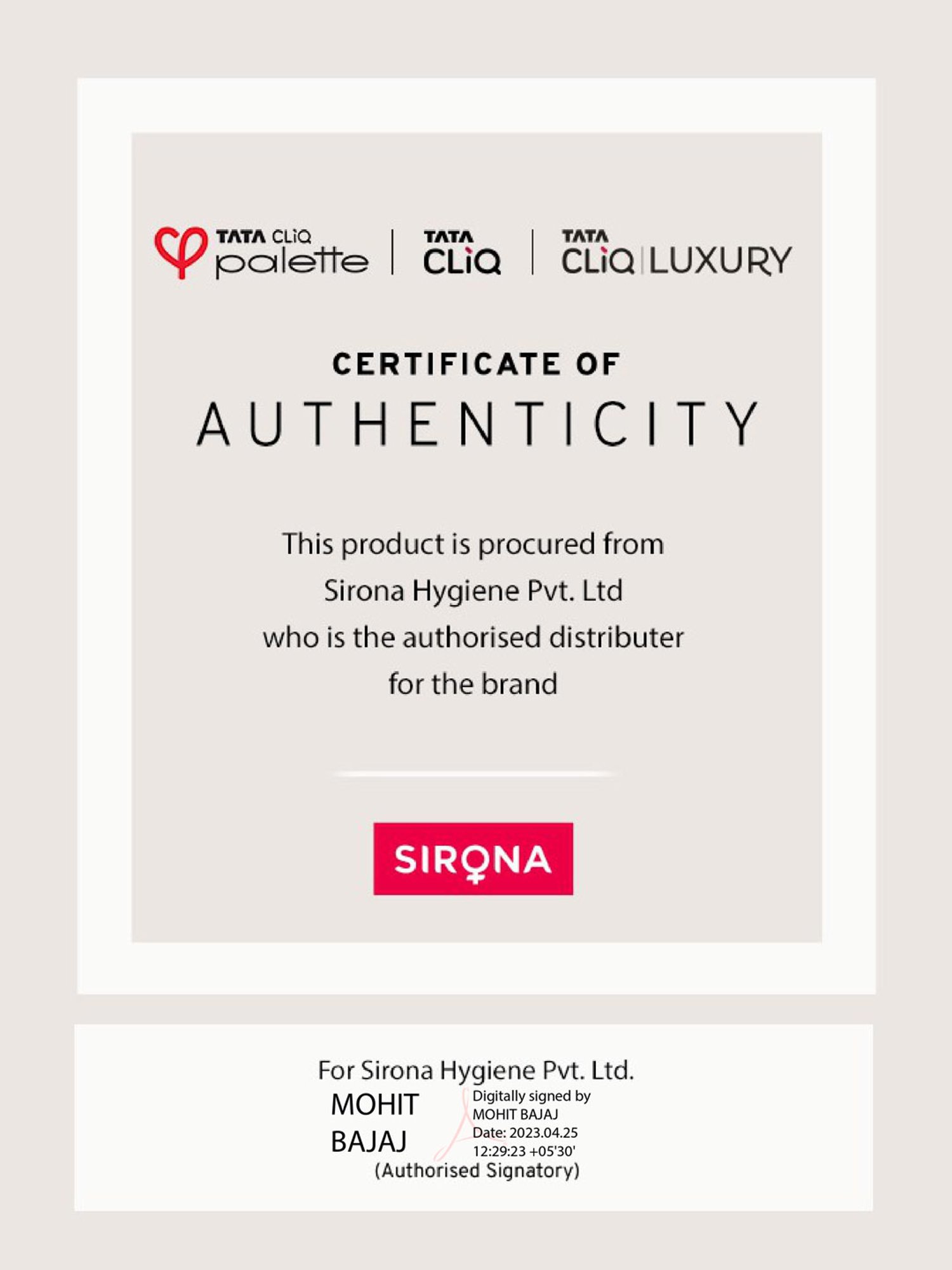 Sirona Intimate Wet Wipes - 10 Wipes (1 Pack - 10 Wipes Each)