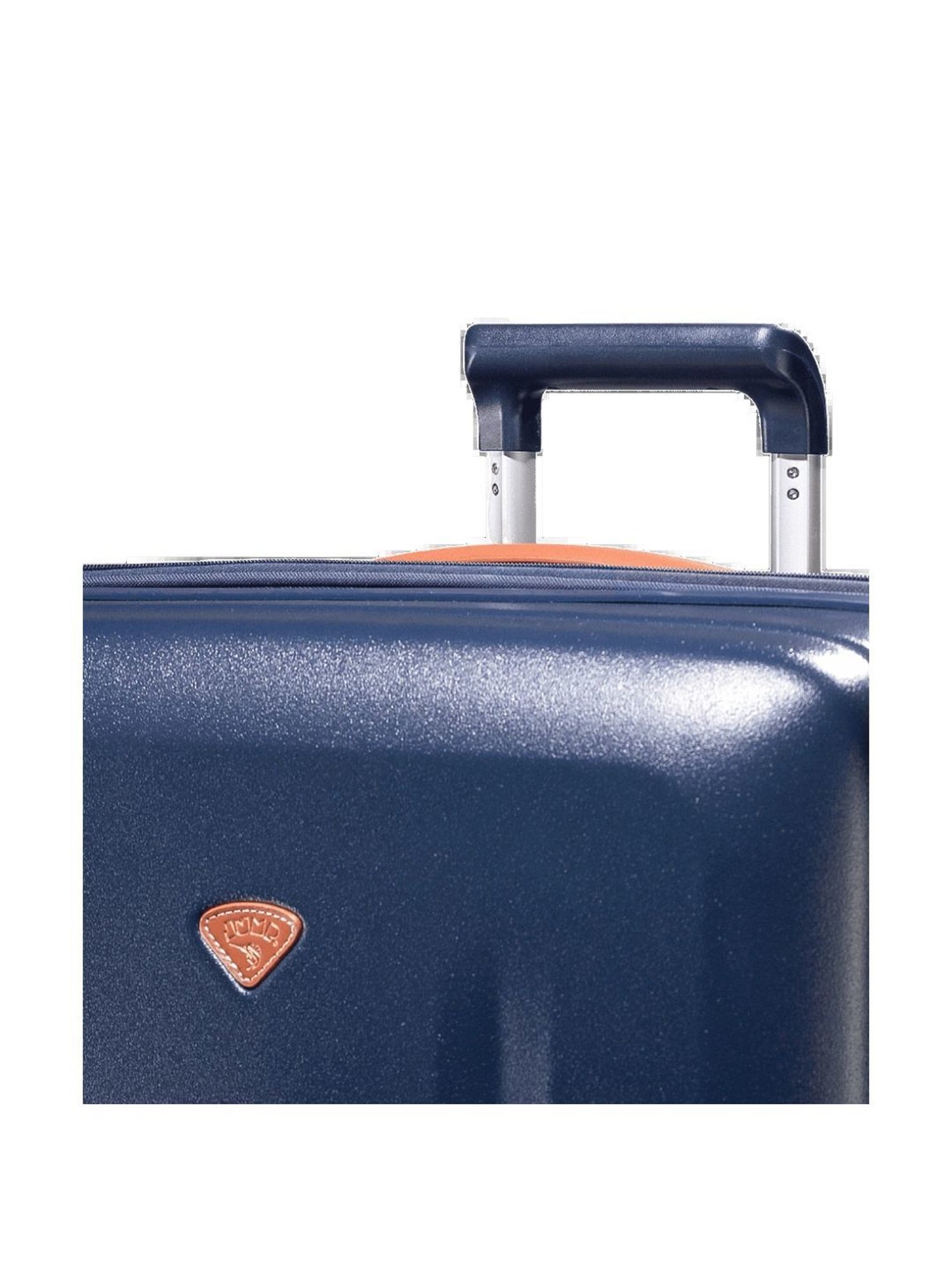 Jump Uppsala Rigid Navy 8 Wheels Small Hard Cabin Trolley Bag