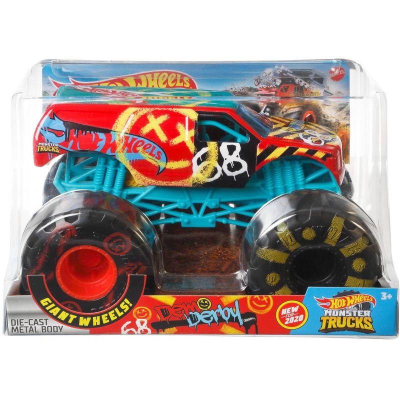 Hot Wheels Monster Trucks Demo Derby Vehicle