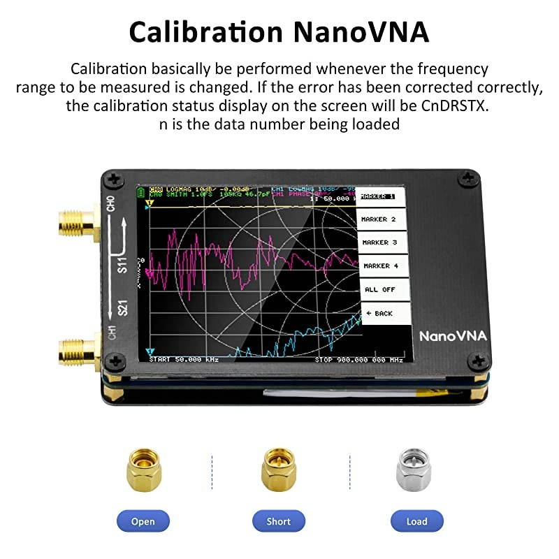 Vector Network Analyzer 10KHz 15GHz V34 HF VHF UHF Antenna Analyzer Measuring S Parameters Voltage Standing Wave Ratio Phase Delay Smith Chart