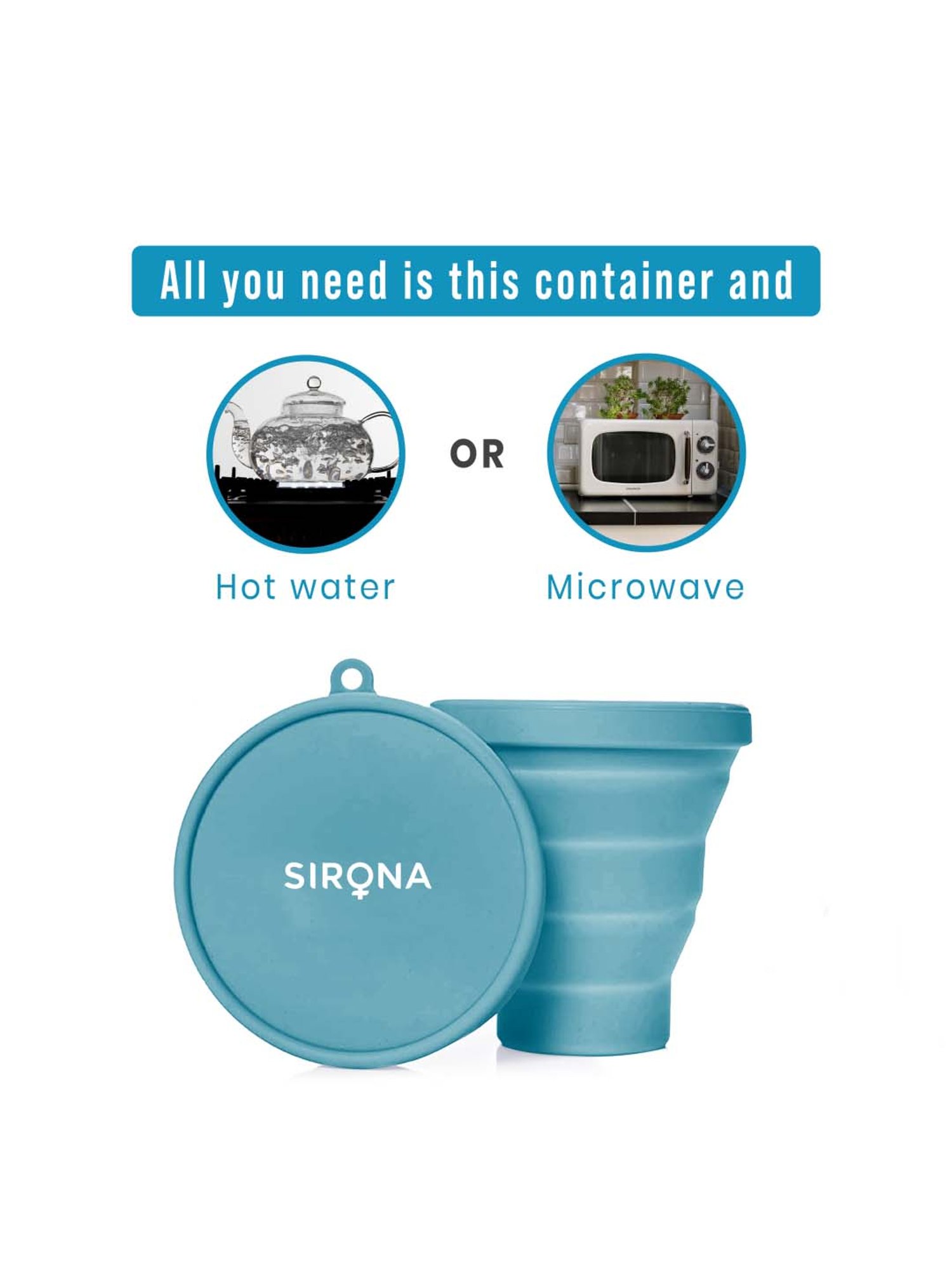 Namyaa Ultra Soft Medium Reusable Menstrual Cup - 50 gm