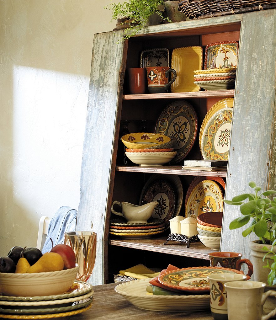 Artimino Tuscan Countryside Rope Stoneware Mug